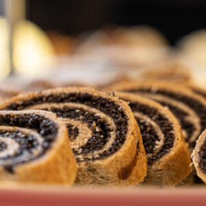 vegán mákos bejgli